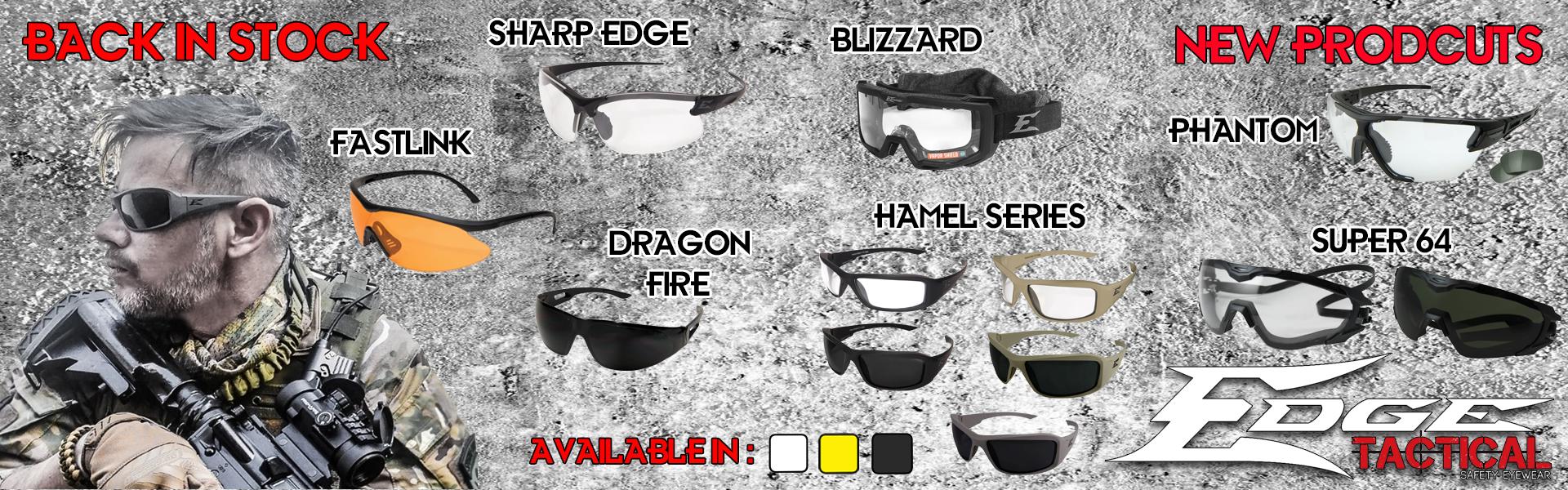 Safety Tactical glasses with Vapor shiel and anti fog technology